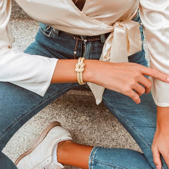 Leo Mazzotti Minimalist Rope Bracelet - PINK - Picture 6 of 6